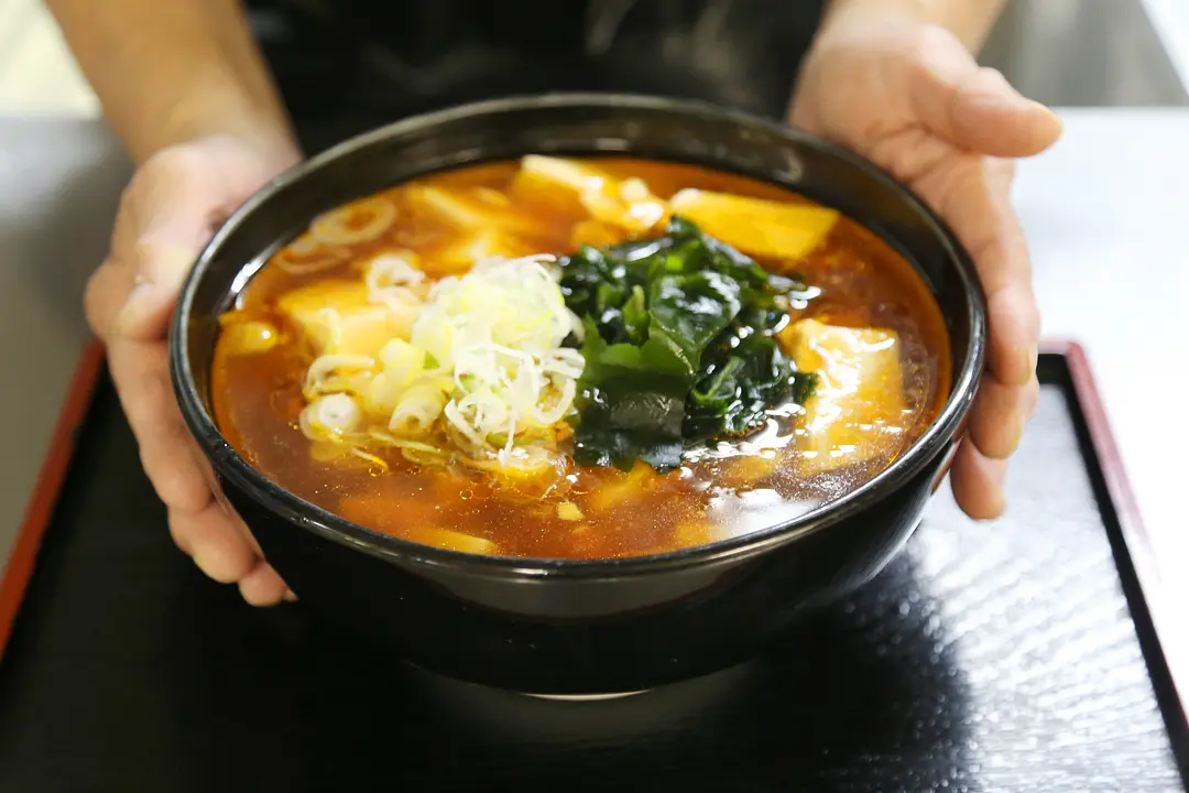 大手門の豆腐ラーメン