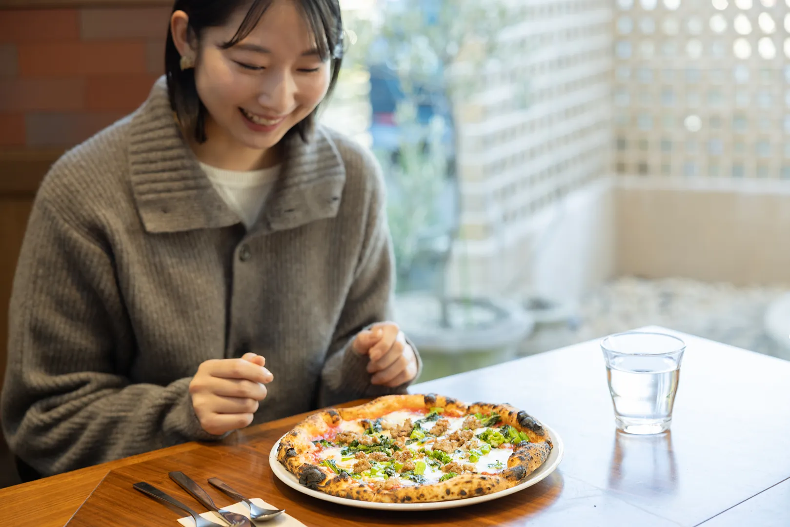 ヨーロッパ野菜のお料理をいただく