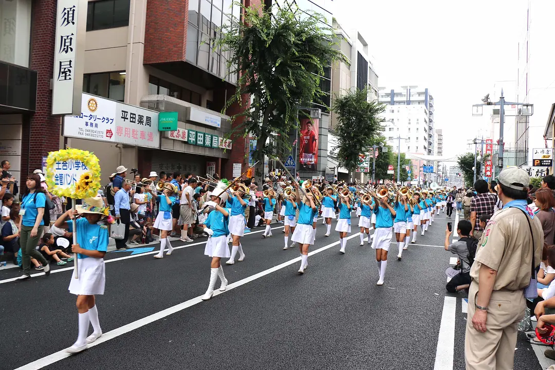 音楽パレード浦和おどり1