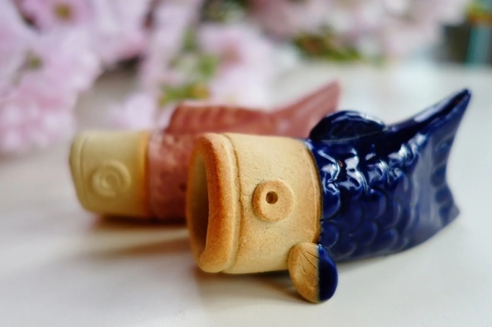 陶芸でこいのぼり作り