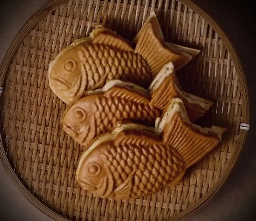 let's make taiyaki　たい焼きを作ってみよう！