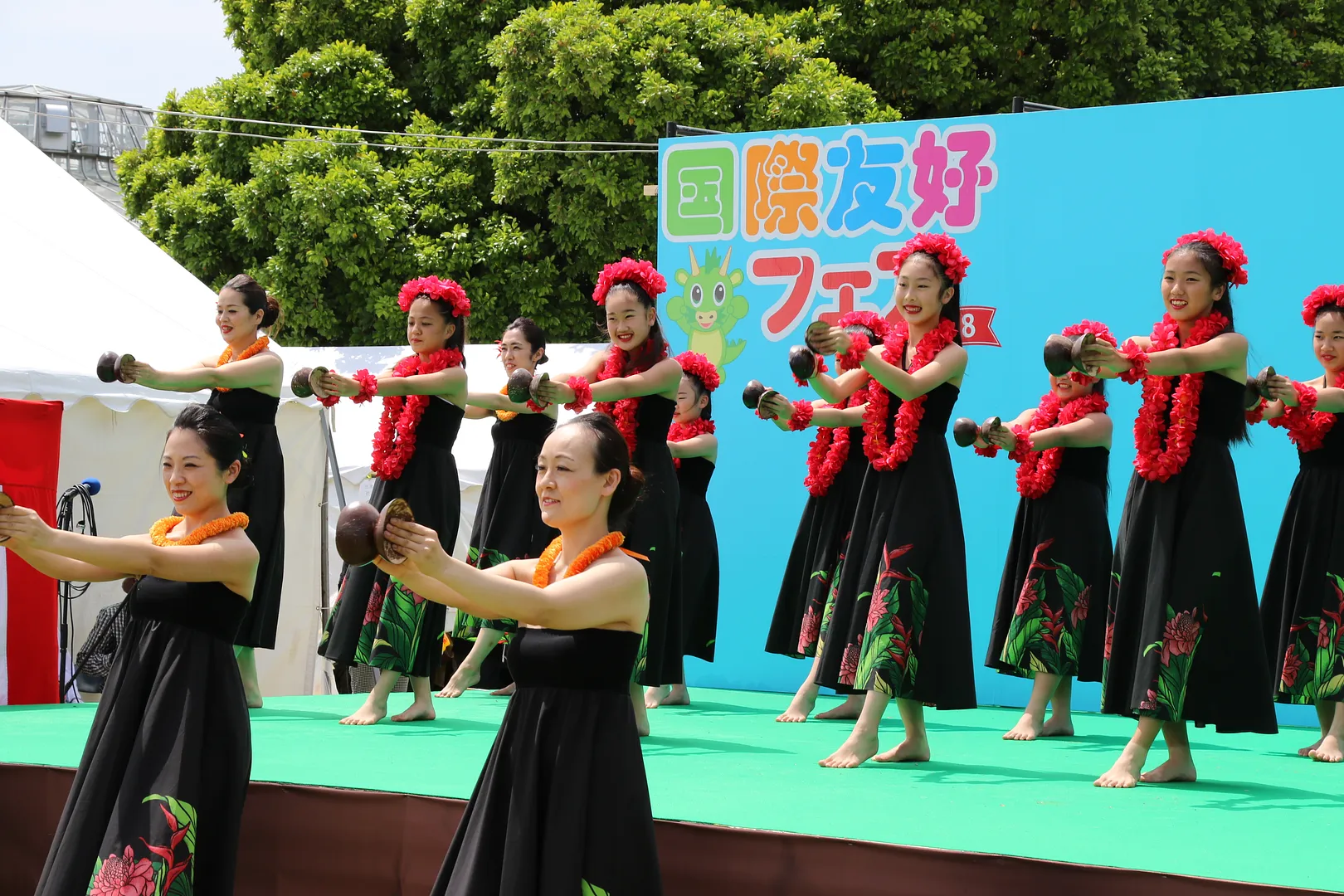 国際友好フェアの様子