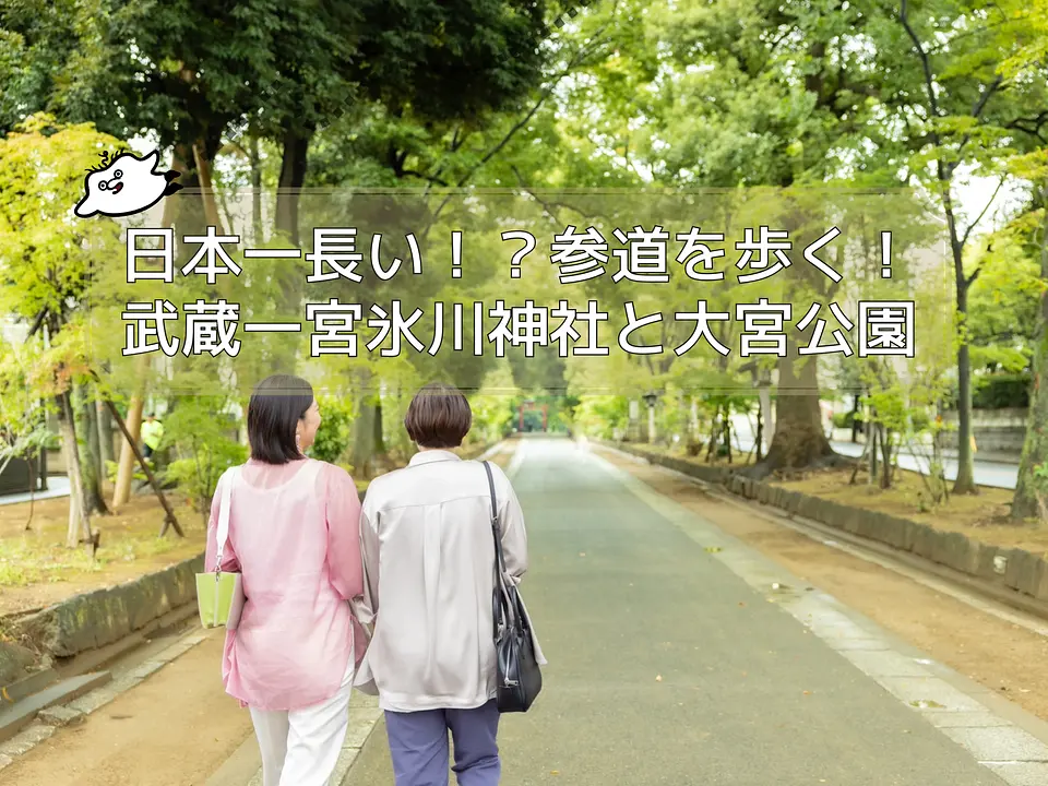 日本一長い！？参道を歩く！武蔵一宮氷川神社と大宮公園