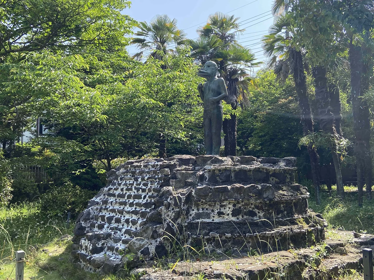 別所沼公園風の神