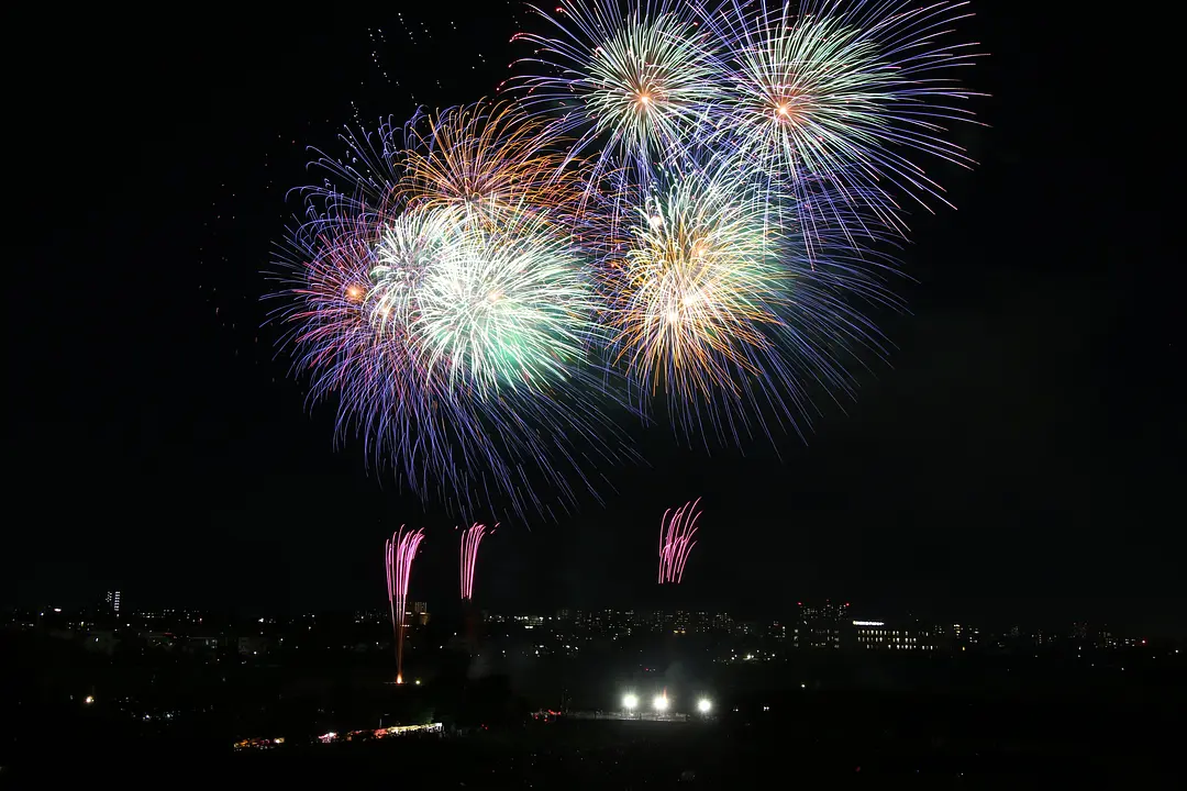花火大会(大和田公園) -2