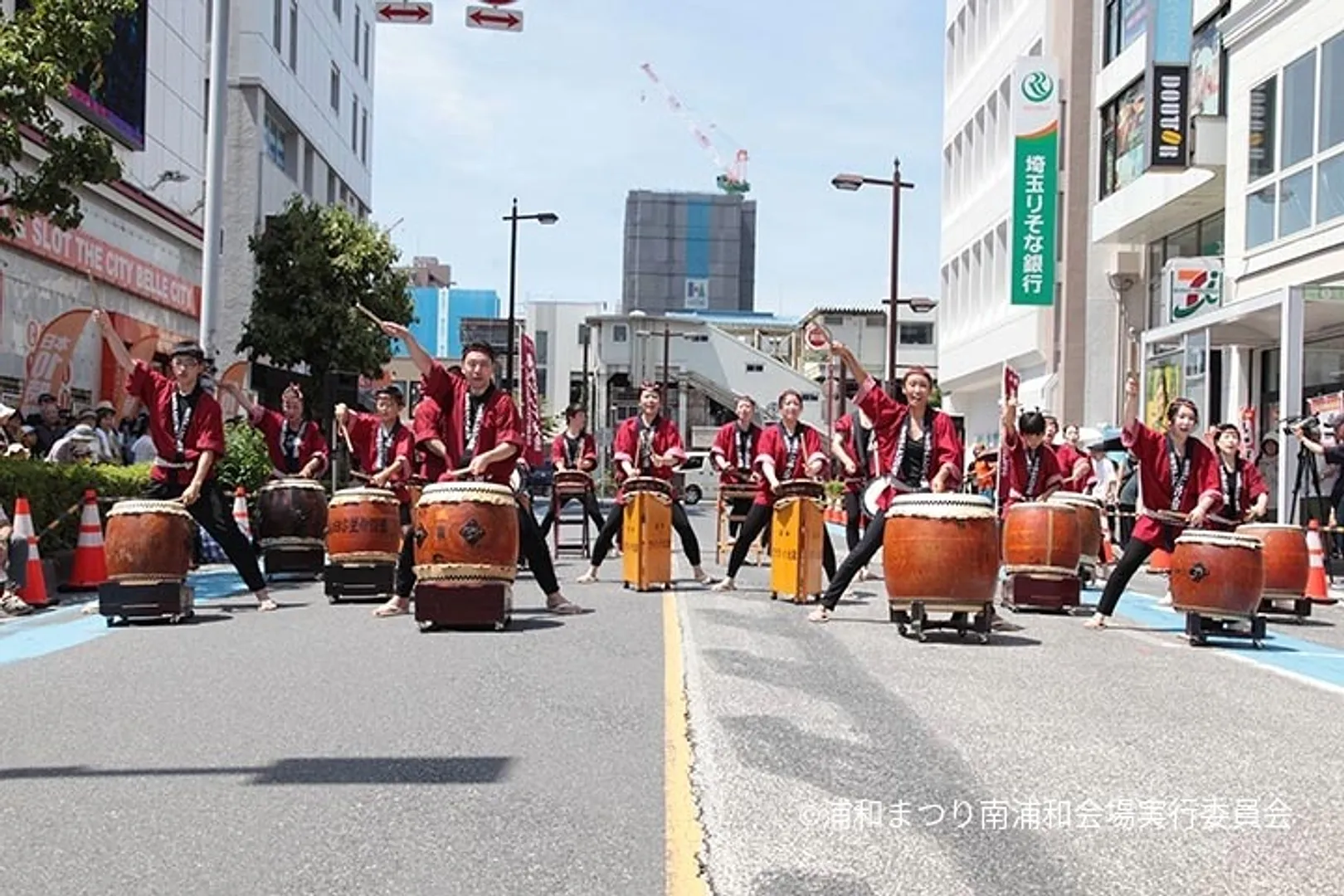 2024年浦和よさこいの様子 太鼓演奏