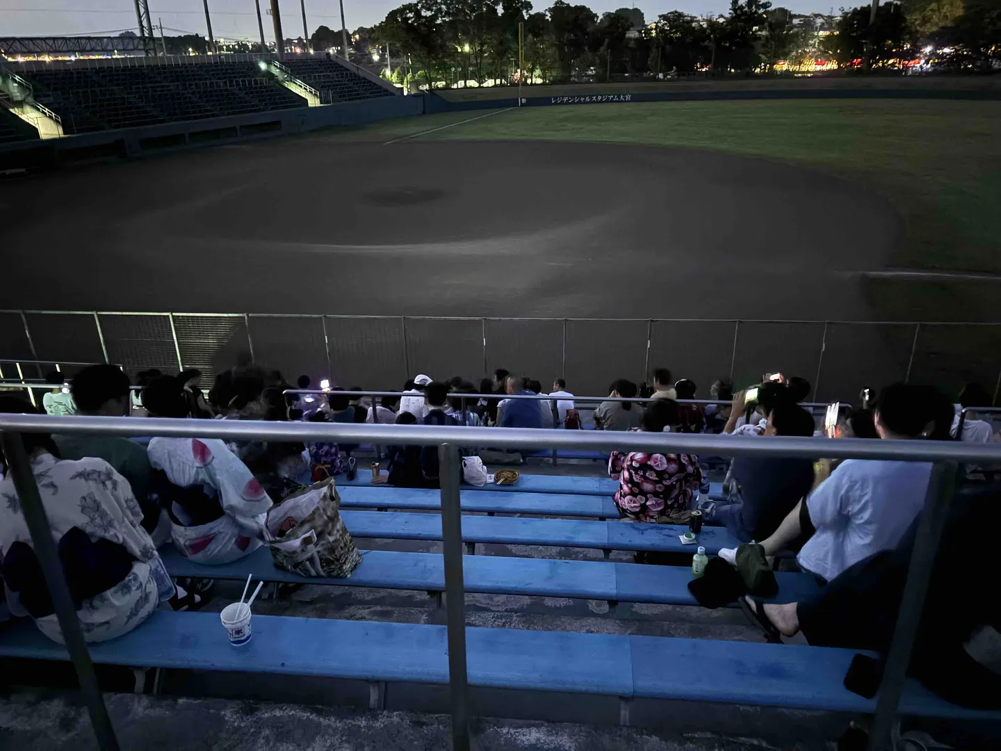 レジデンシャルスタジアム大宮 内野席 特設観覧場所