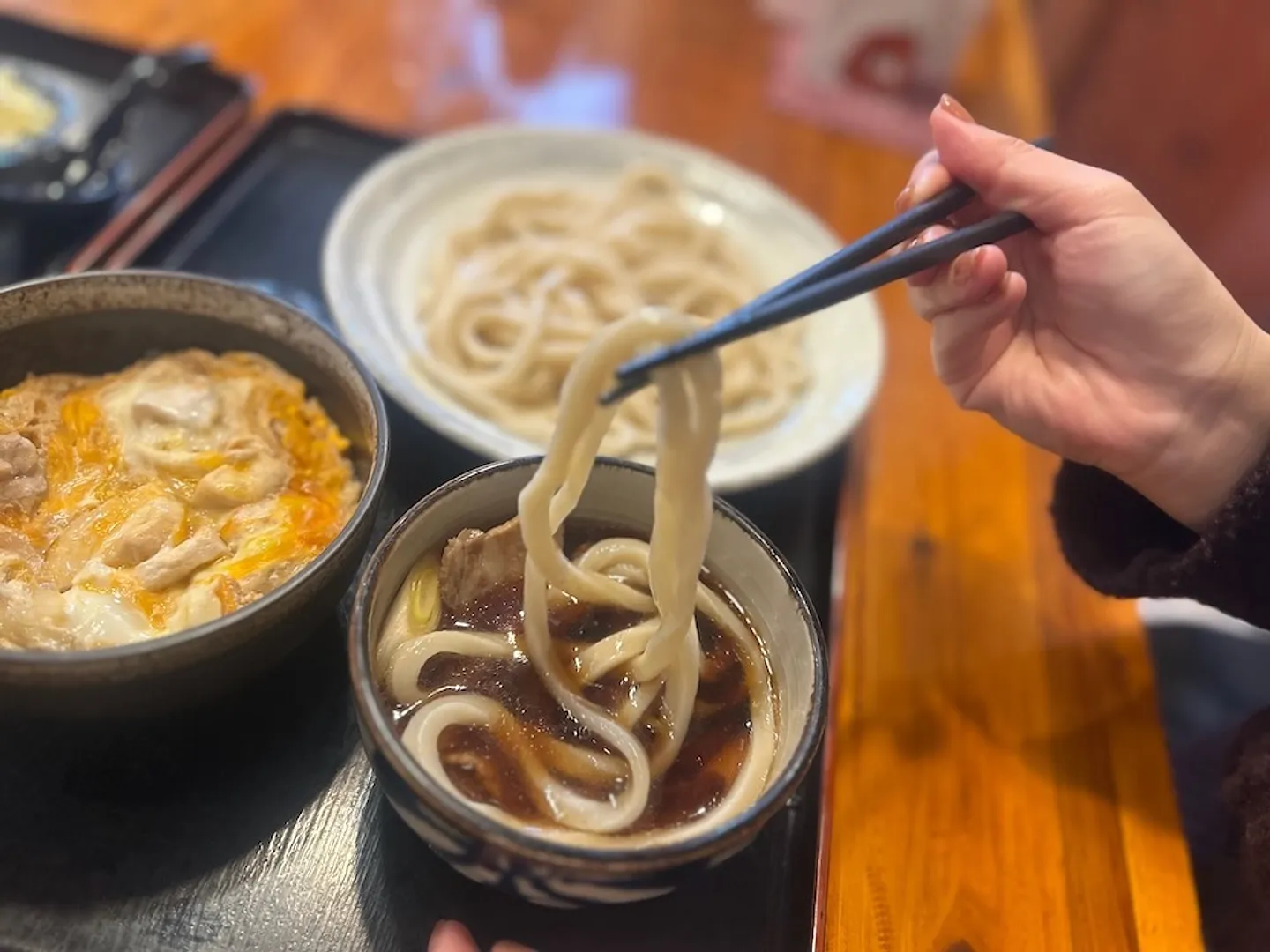 延喜の「肉汁うどん」