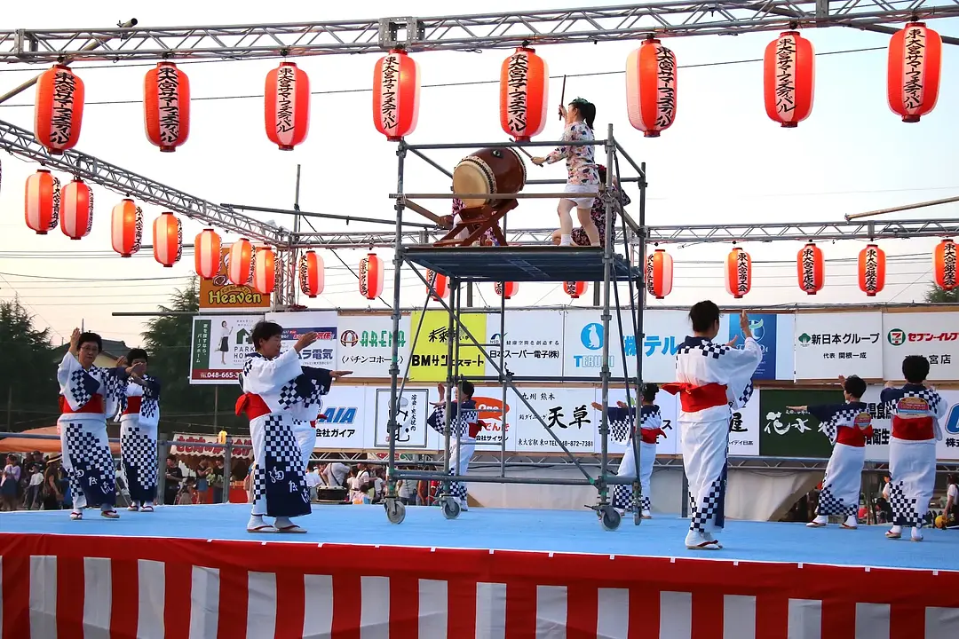 過去の東大宮サマーフェスティバルの様子