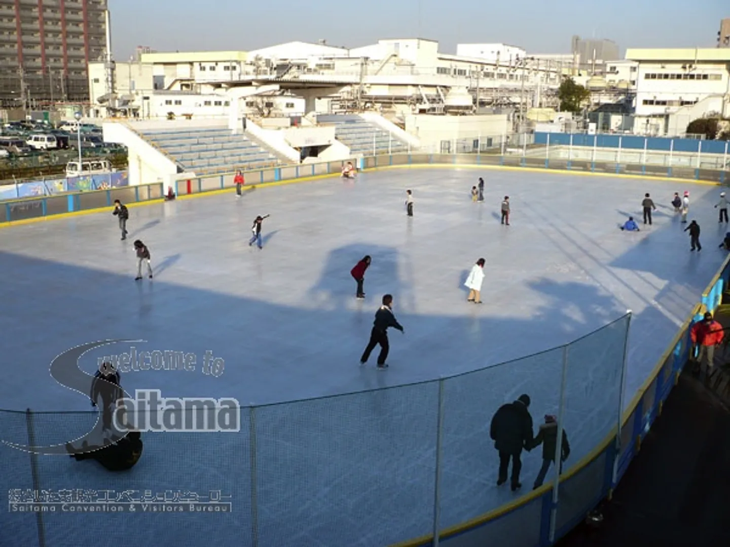 沼影公園 市民プール・アイススケート場